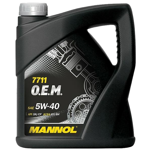 Моторное масло Mannol 7711 O.E.M. for Daewoo GM 5W-40, 4л